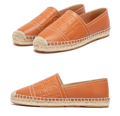 CH New Anti slip Hemp Bottom Flat Casual Shoes