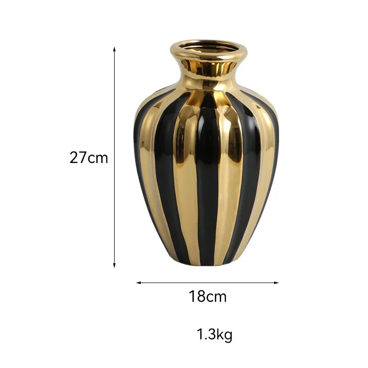 Luxury Ceramic Vase Creative Handicraft Jars Decorations