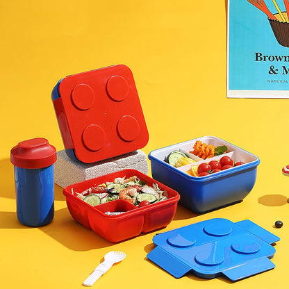 Colorful Building Blocks Bento Box