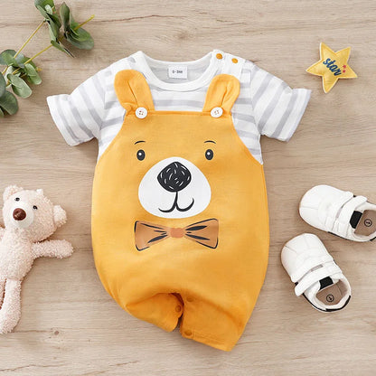 Summer Lovely Bear Jumpsuit