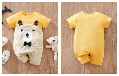 Cute Cartoon Little Bear 3d Printed Bodysuit