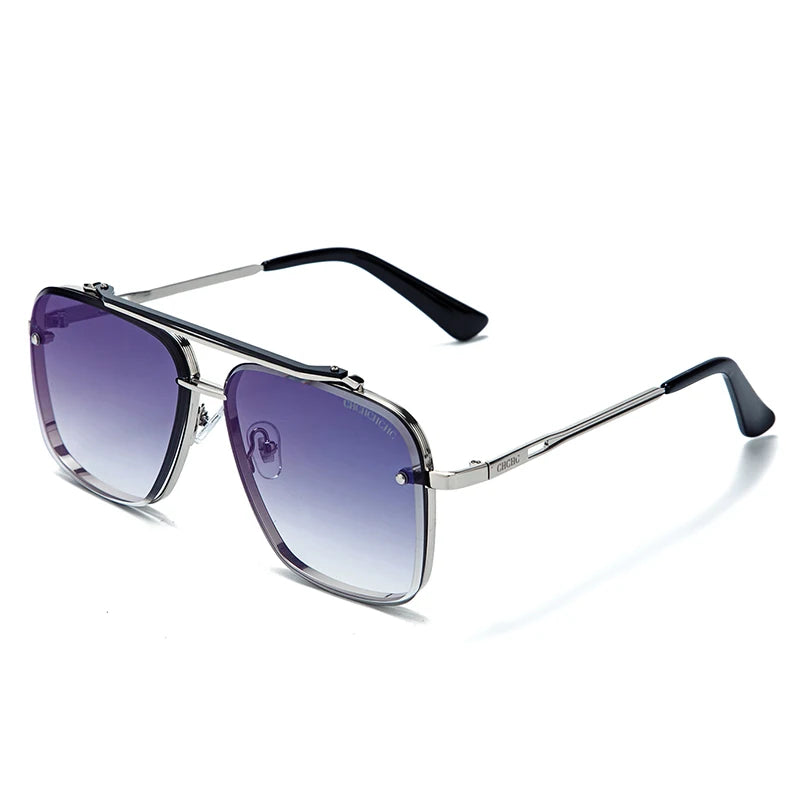 CH Classic Large Frame Style Elegant Sunglasses