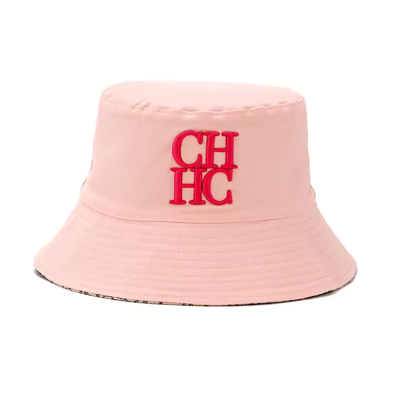 CH Fashion Bucket Hat Brand Creative Versatile Classic Style Brand Monogram Logo Printing Casual Play Wear Hat