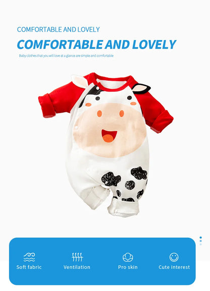 Animal 3D Design Baby Clothes