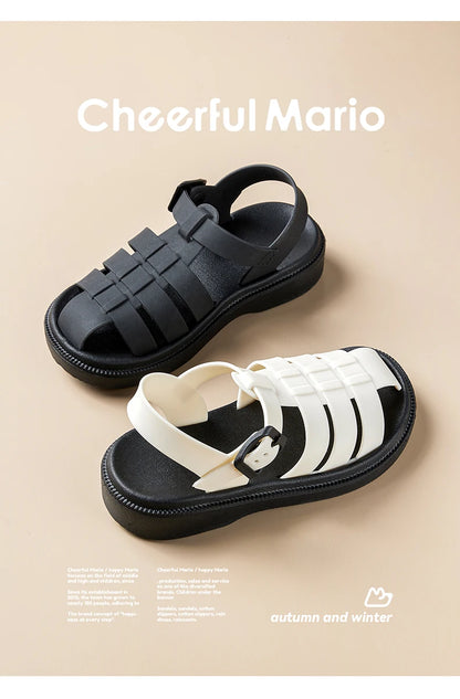 Cheerful Mario Children's New Summer Casual Sandals