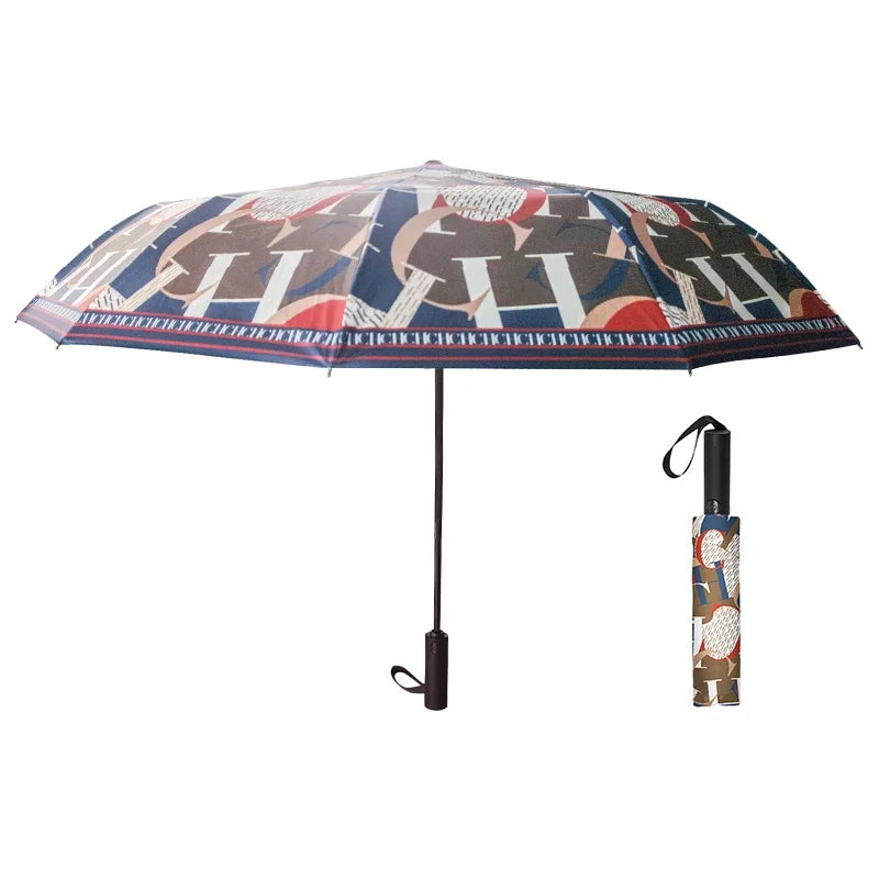 CH Vintage Print Umbrella