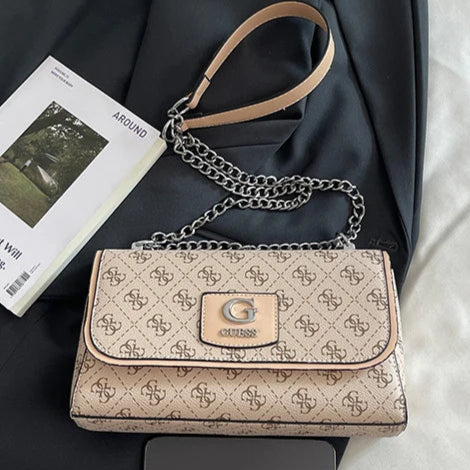 Guess Neda 4G Peony Logo Crossbody Bag