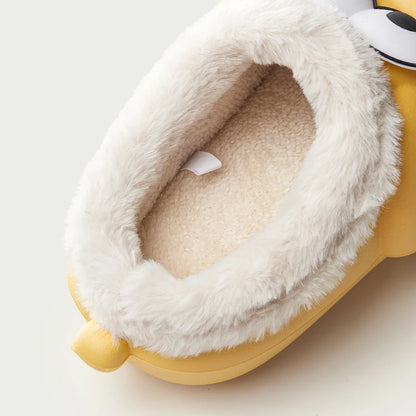 Cheerful Mario Children's Winter Cotton Waterproof Puppy Shoes