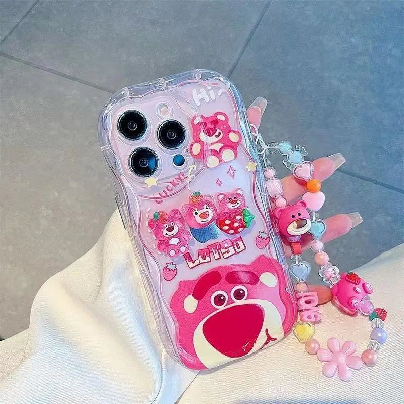 Strawberry Lotso Bear Phone Case (Note 12 Pro Plus 5G , Note 13 Pro Plus 5G)