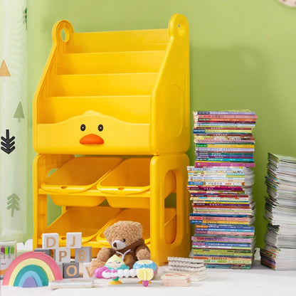 Kids Cute Book Shelving and Organizer