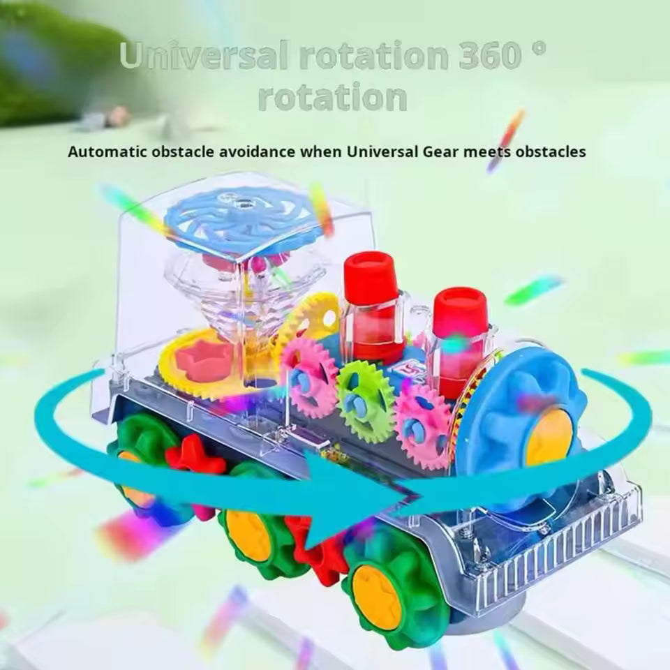 Transparent Light Music Train With Led Light Music