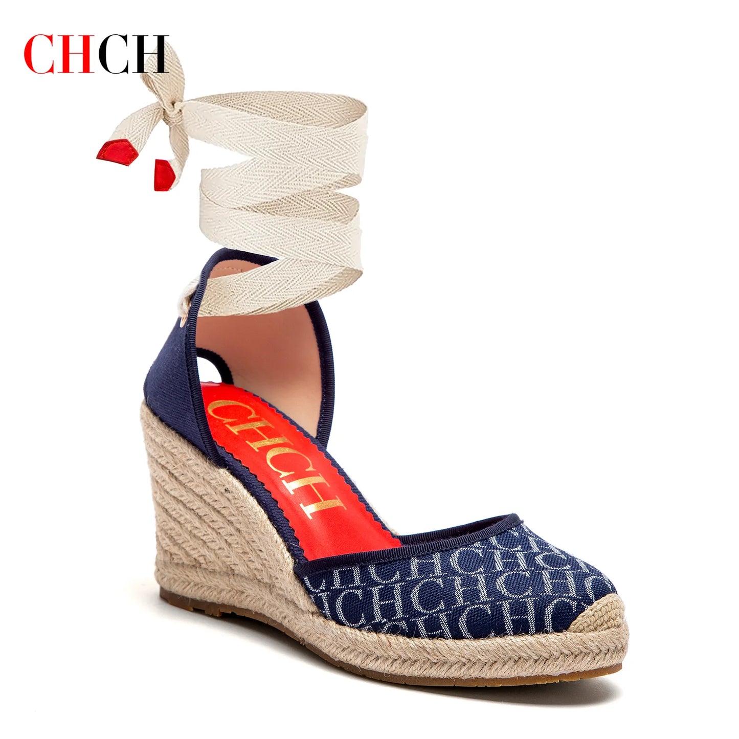 CHCH Women's Espadrilles Platform Wedge Sandals