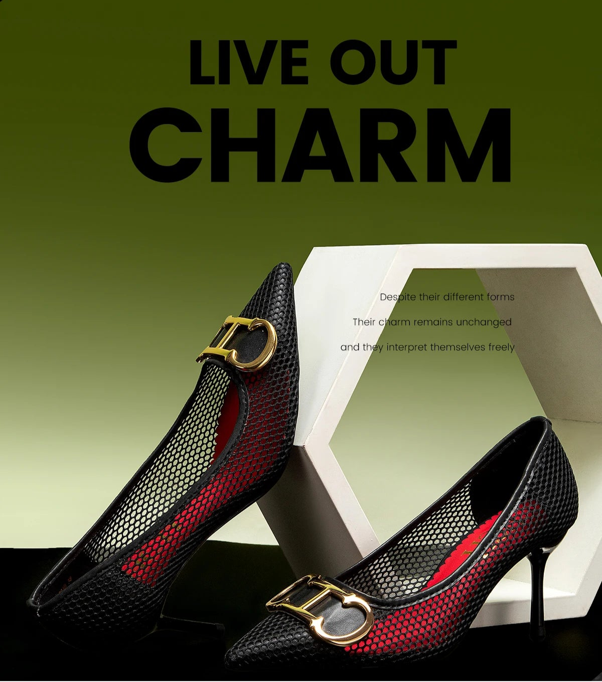 CH 2025 Edition Hollow Business /Evening High Heels Shoes