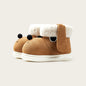 Cheerful Mario Winter Children's Cotton Doggy Shoes