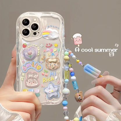 Graffiti 3D Cartoon Phone Cases - Note 12 Pro Plus 5G