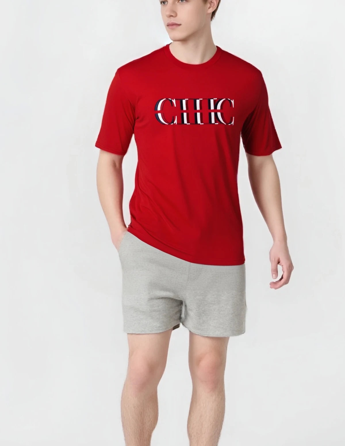 CH Pullover Men T Shirts Appliqué