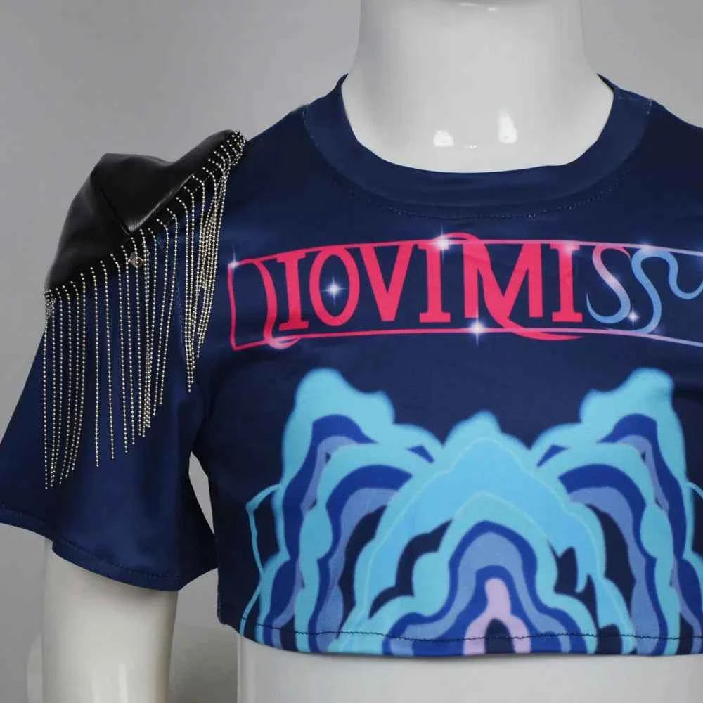 Kids Mira Performance Cosplay Print Costume Girl for K-Pop Team Christmas Halloween Play Comic Exhibition Costume Outfit