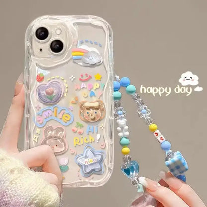 Graffiti 3D Cartoon Phone Cases - Note 12 Pro Plus 5G