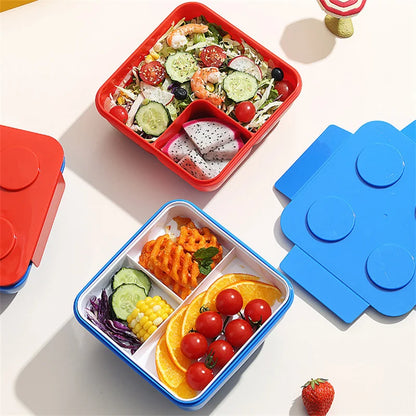 Colorful Building Blocks Bento Box