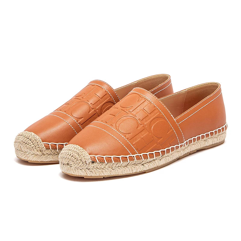 CH New Anti slip Hemp Bottom Flat Casual Shoes