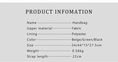 CH Large Capacity Tote Bag