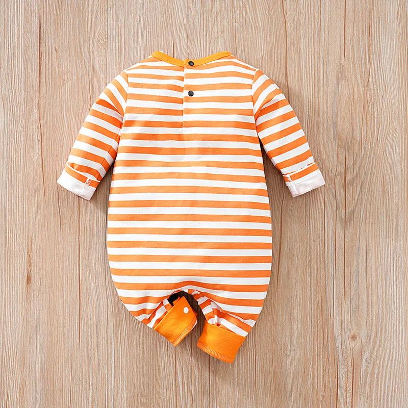 Cute Fox Print Comfortable And Soft Baby Jumpsuit