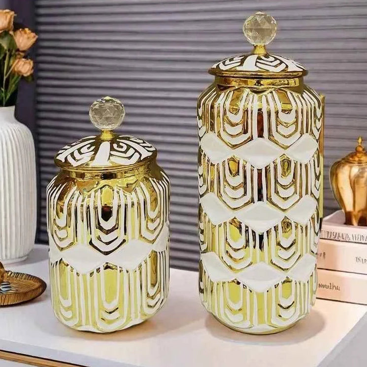 Ceramic Storage Jar Home Decorative Vase