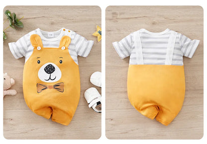 Summer Lovely Bear Jumpsuit