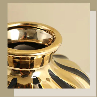 Luxury Ceramic Vase Creative Handicraft Jars Decorations