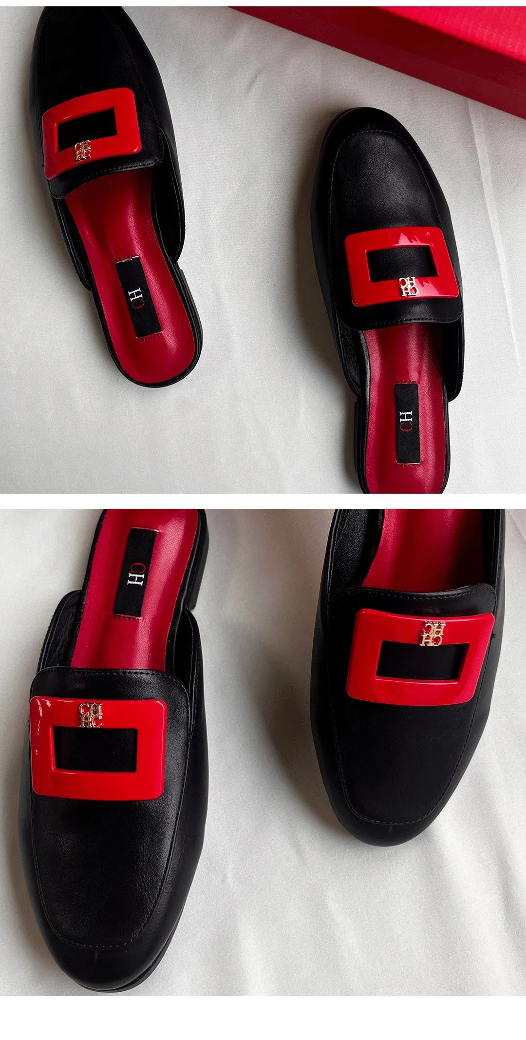 CHCH Baotou Low Heels Sandals