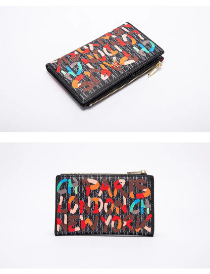 CH Women's Printed Retro Wallet