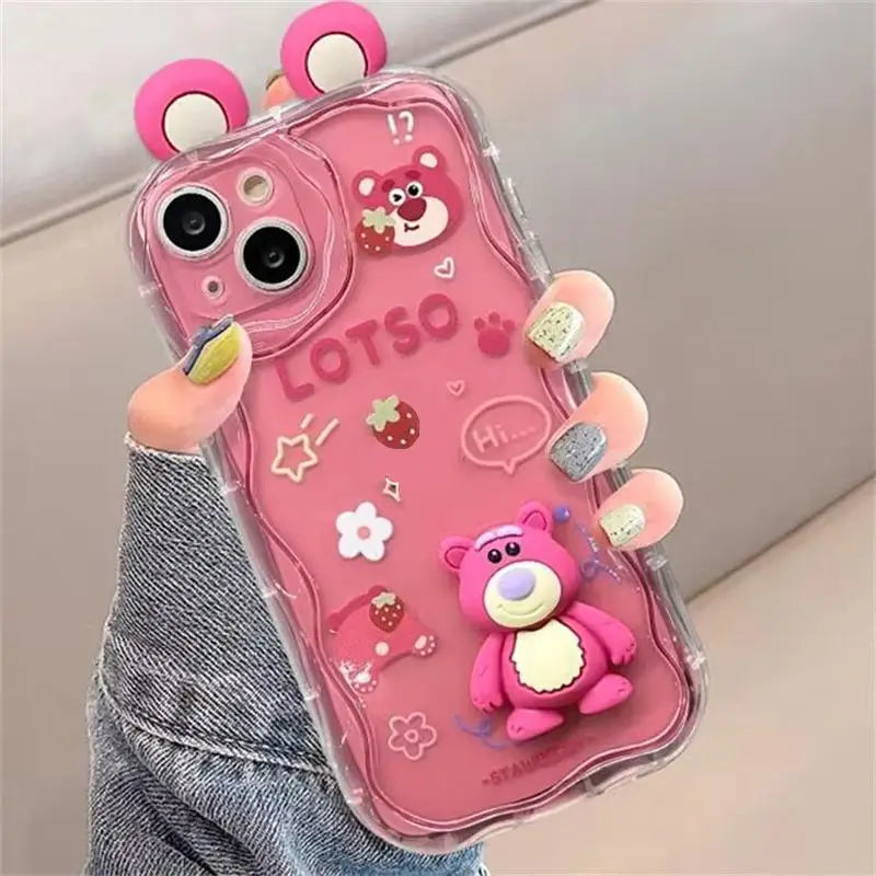 Strawberry Lotso Bear Phone Case (Note 12 Pro Plus 5G , Note 13 Pro Plus 5G)