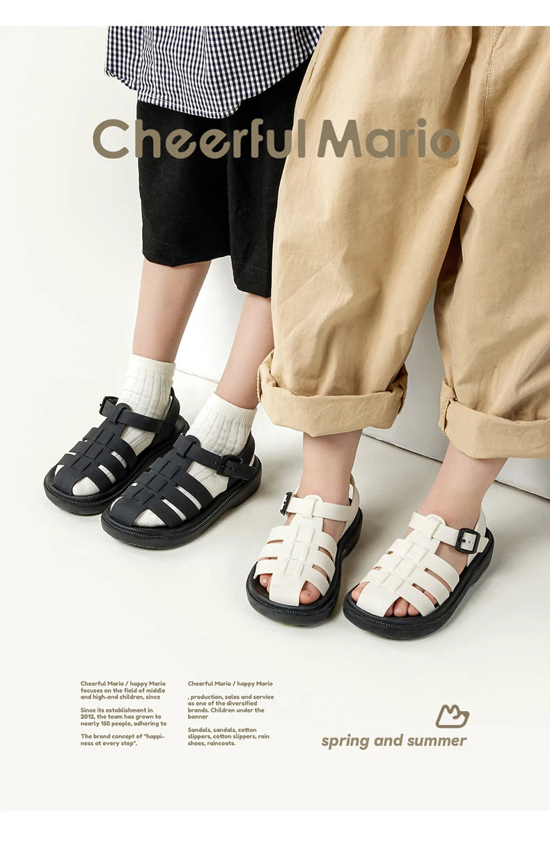 Cheerful Mario Children's New Summer Casual Sandals