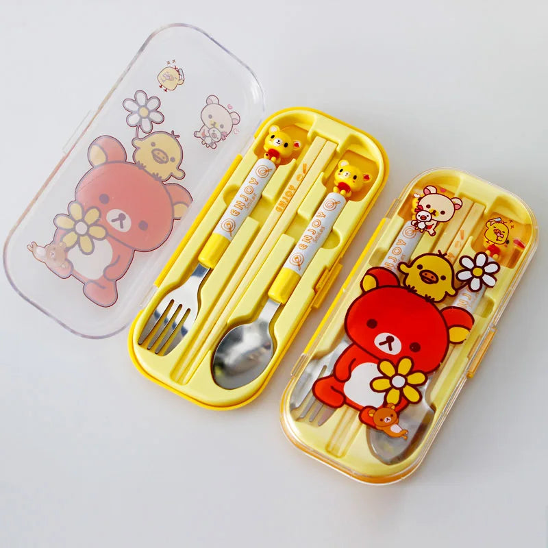 Children Three Piece Set Tableware