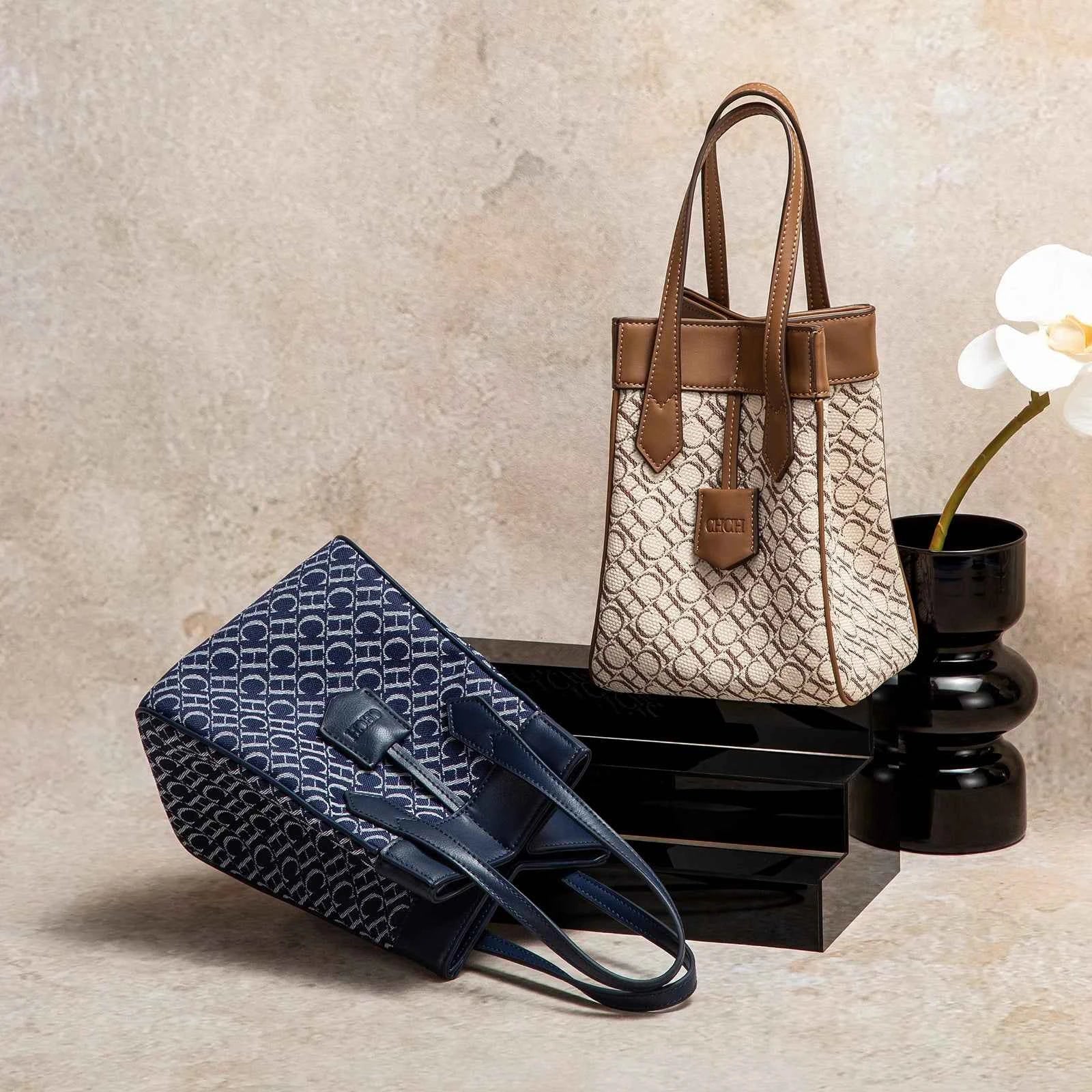 CHCH Monogram Canvas Bag