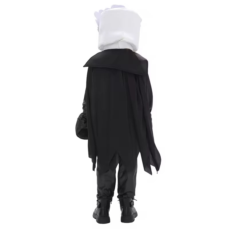 2025 New Arrival Unisex Boys Brick Lord Vampire Costume Kids Monster Fighter Halloween Suit Cosplay Child Brick Skeleton Costume
