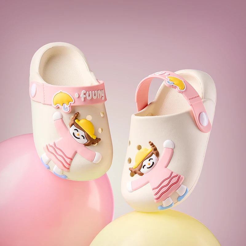 Cheerful Mario Children Outdoor Slippers - FUNNY