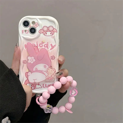 Sanrio Phone Case With Holder For iPhone