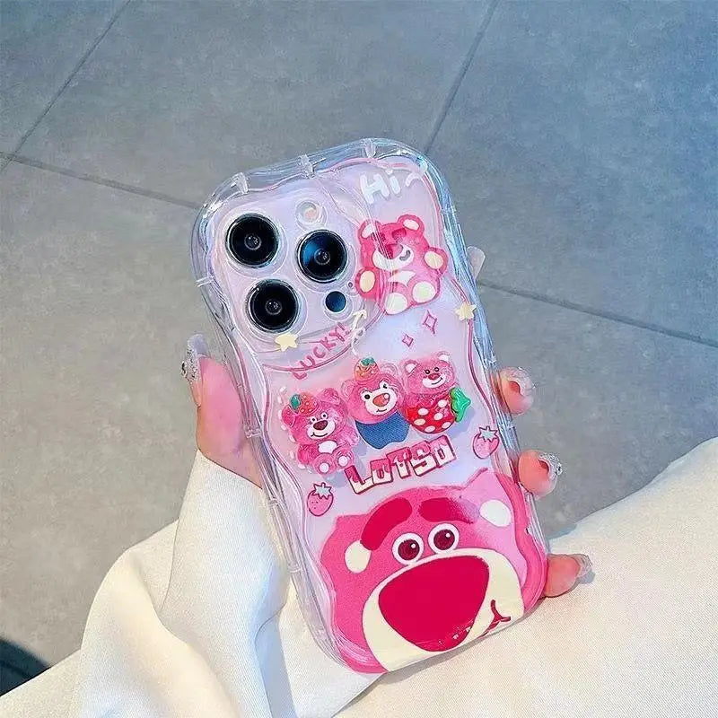 Strawberry Lotso Bear Phone Case (Note 12 Pro Plus 5G , Note 13 Pro Plus 5G)