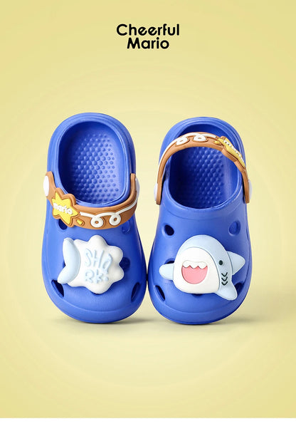 Cheerful Mario Sandals Animals