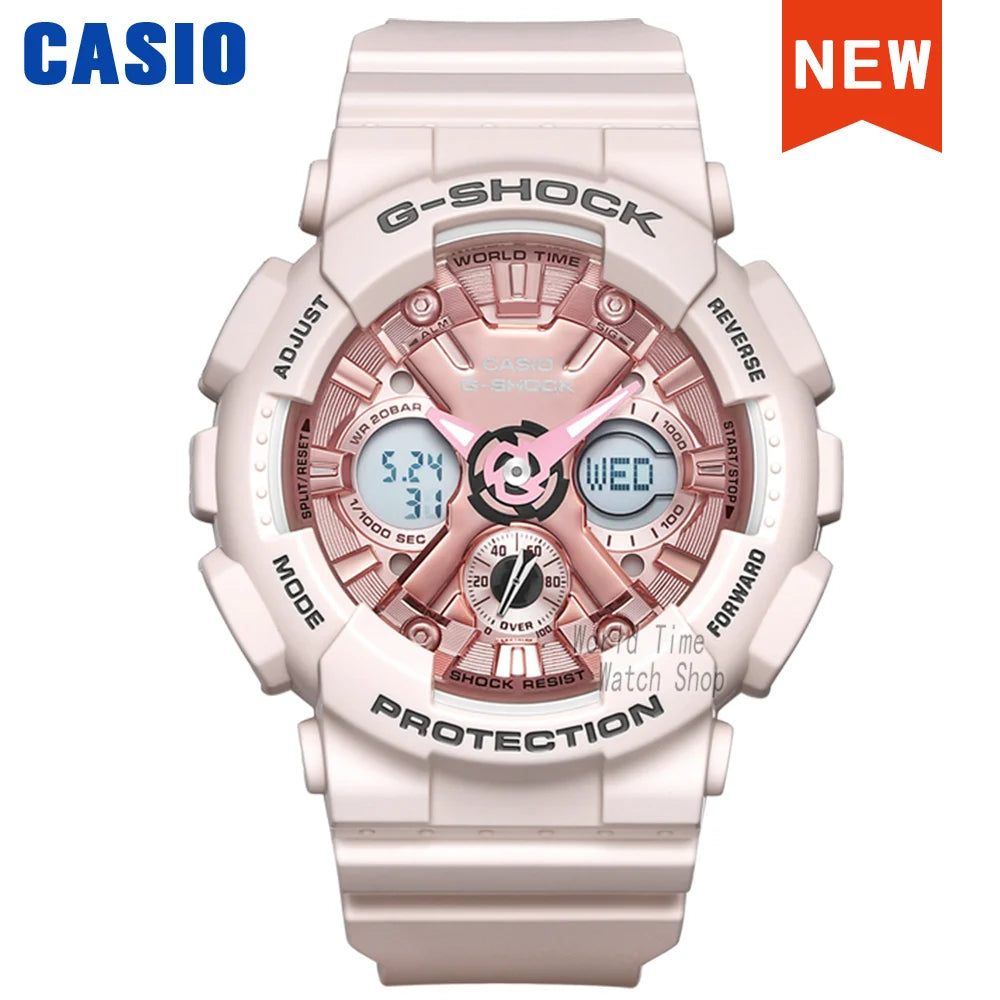 CASIO BA110X-7A1 Women White Analog/Digital Watch with White Band