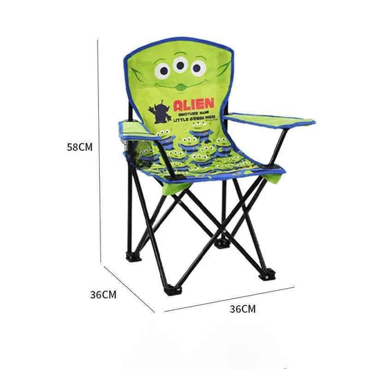 Alien Ultralight Folding Chair For Children With Backrest For Outdoor Camping (Copy)