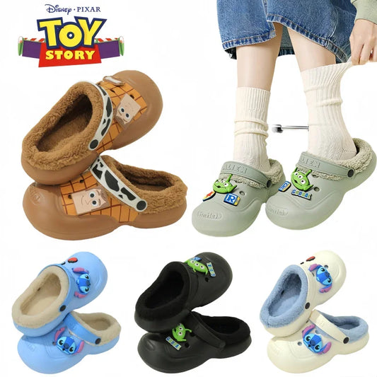 Toy Story Cartoon Warm and Velvet Shoes