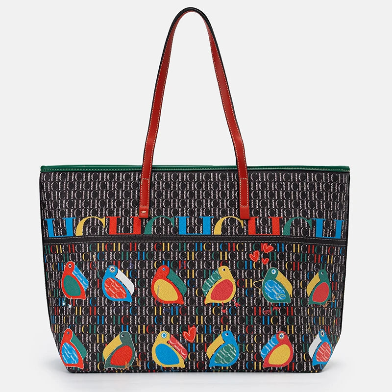 CH Women's  Large Shopping Shoulder  Bag