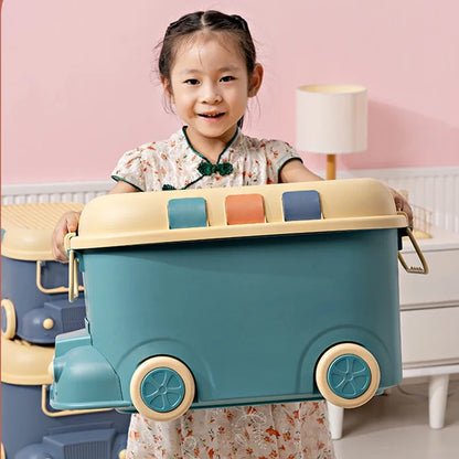 Children's Toy Organizer Storage Box Vehicle Style