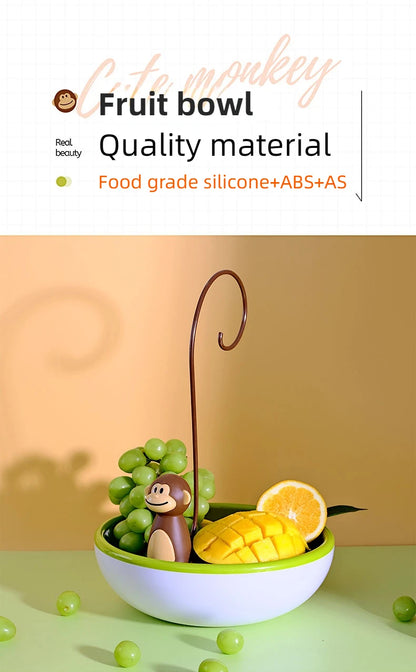 Joie Monkey Series - Banana hanger / Fruit Bowl / Timer / Measuring Spoon / Banana Holder / Clipsr