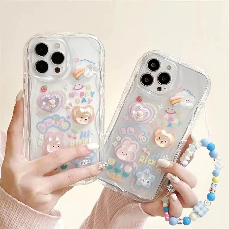 Graffiti 3D Cartoon Phone Cases - Note 12 Pro Plus 5G