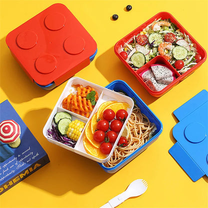 Colorful Building Blocks Bento Box