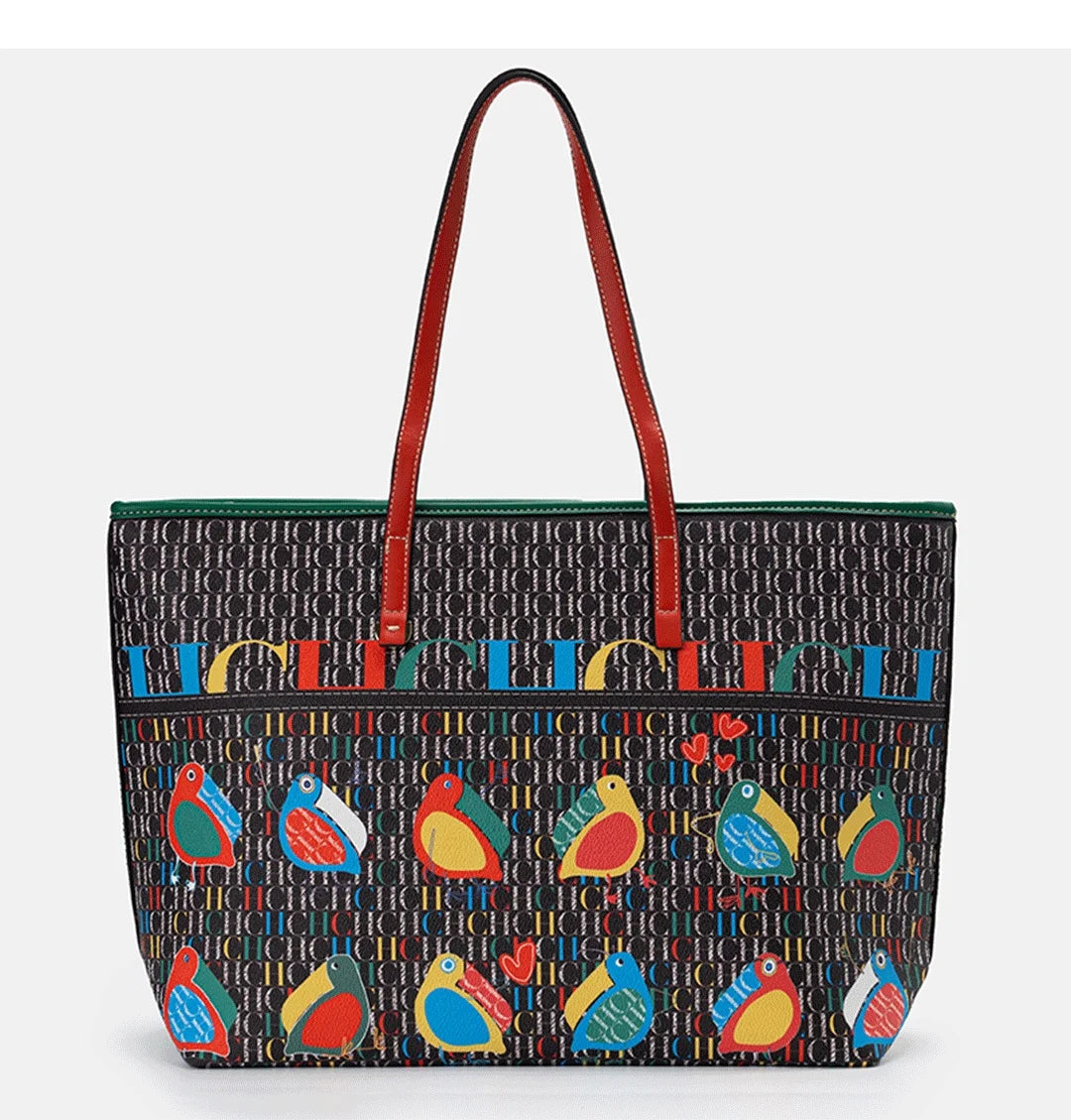 CH Women's  Large Shopping Shoulder  Bag