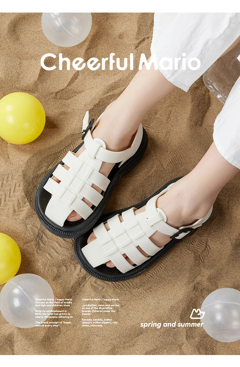 Cheerful Mario Children's New Summer Casual Sandals